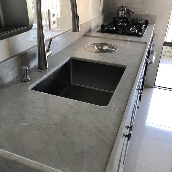 Cozinha em Quartzito white valentine